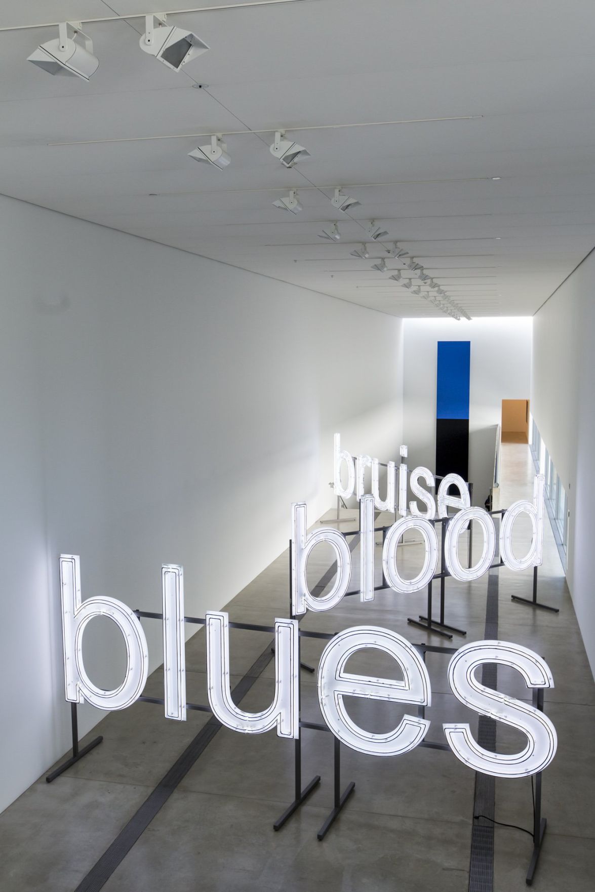 Blue Black exhibit